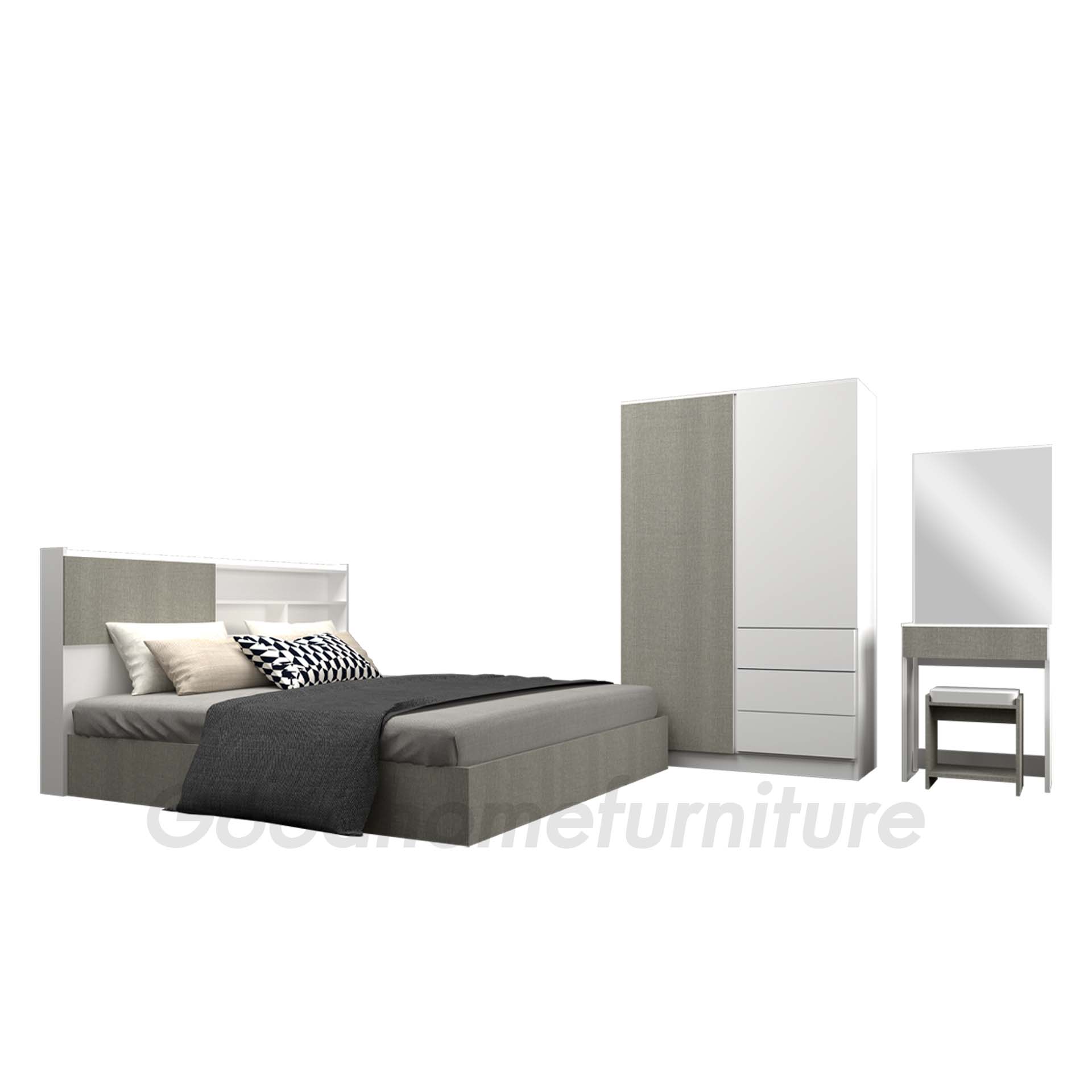 ชุดห้องนอนไวท์คาสเซิล