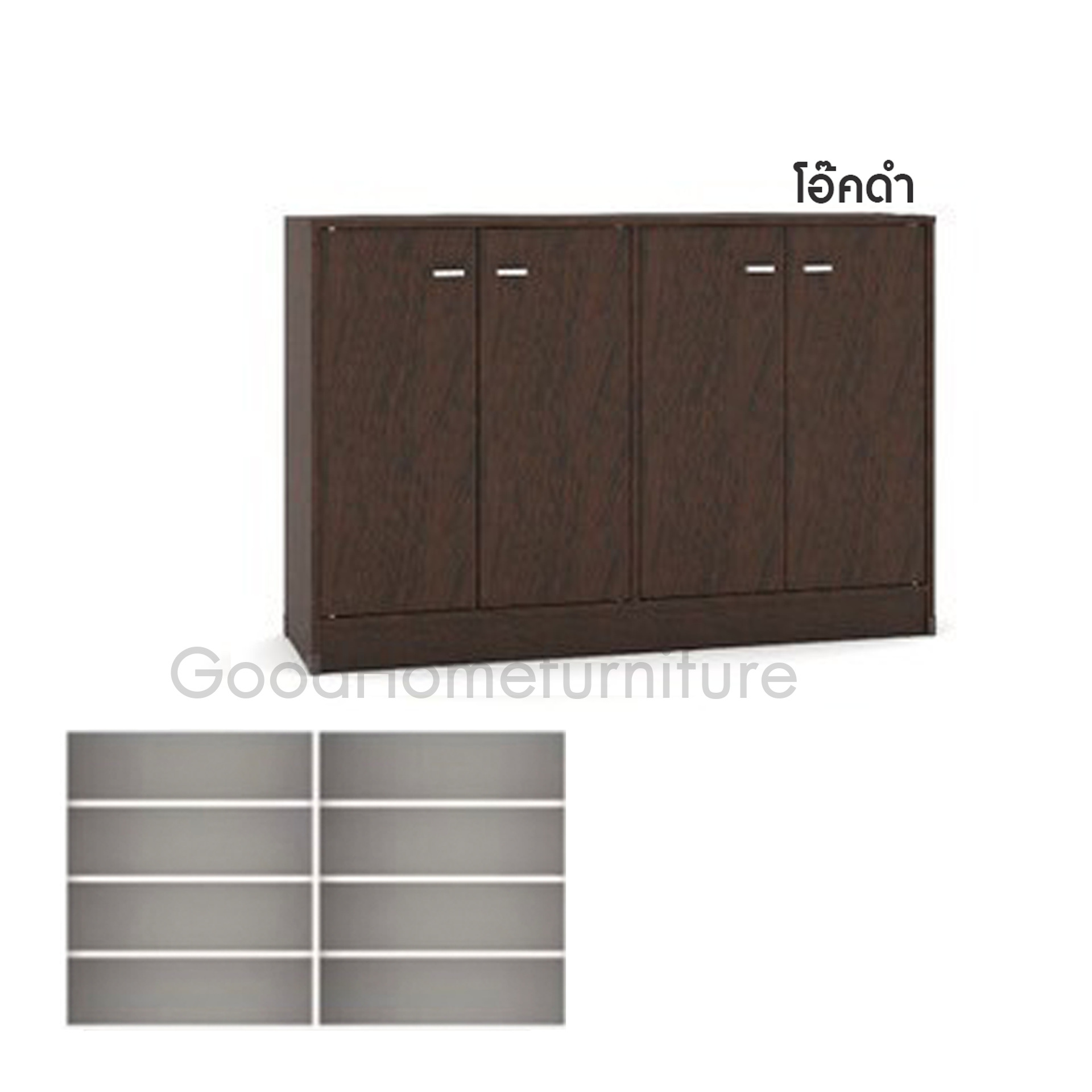 ตู้รองเท้า 4 บาน ​สี OD