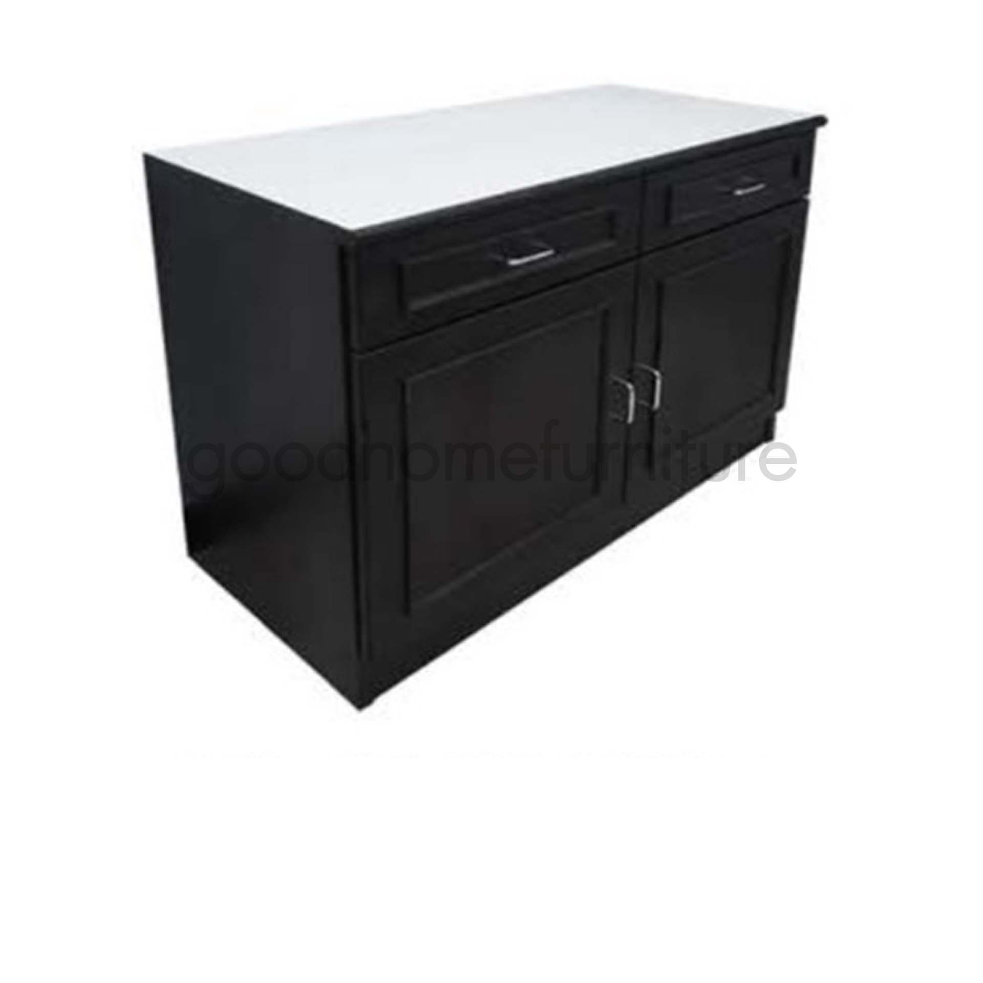 ตู้เคาน์เตอร์ รุ่น ไม้อัดสักไม่มีบน 100 ซม.