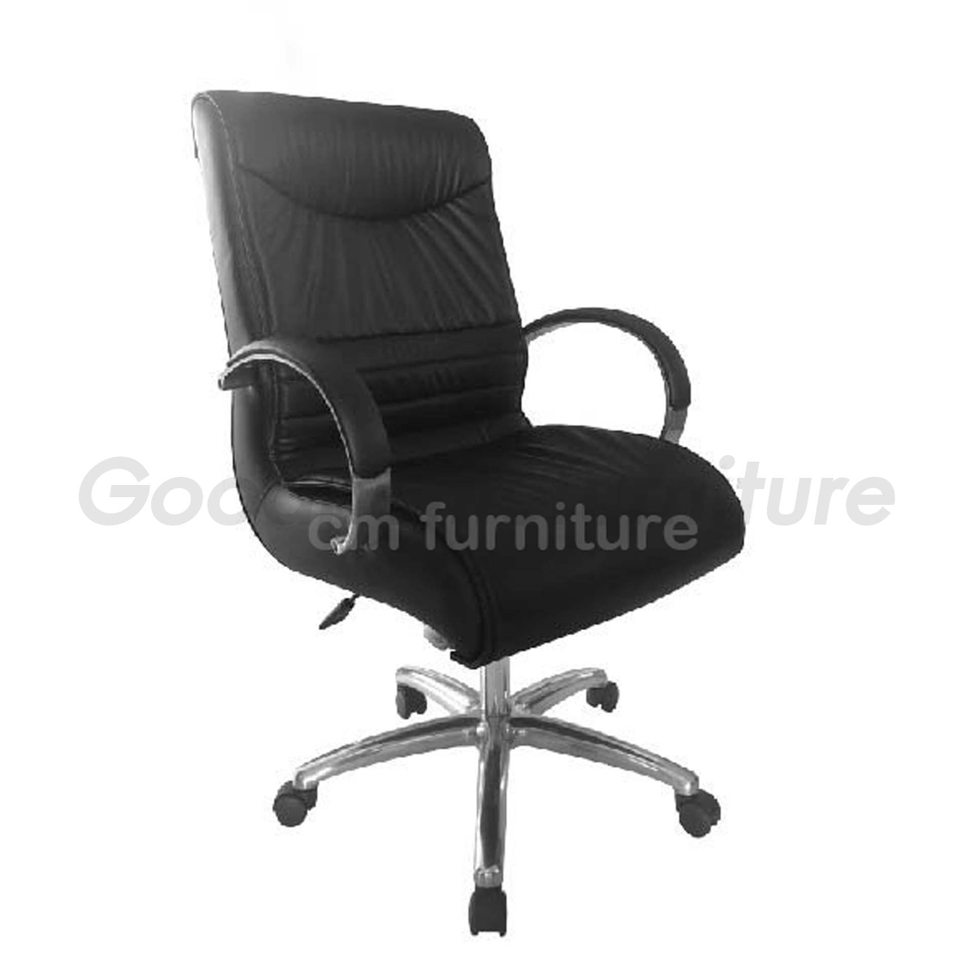 เก้าอี้สำนักงาน รุ่น เจ็ท-แบล็ค (พนักพิงต่ำ)
