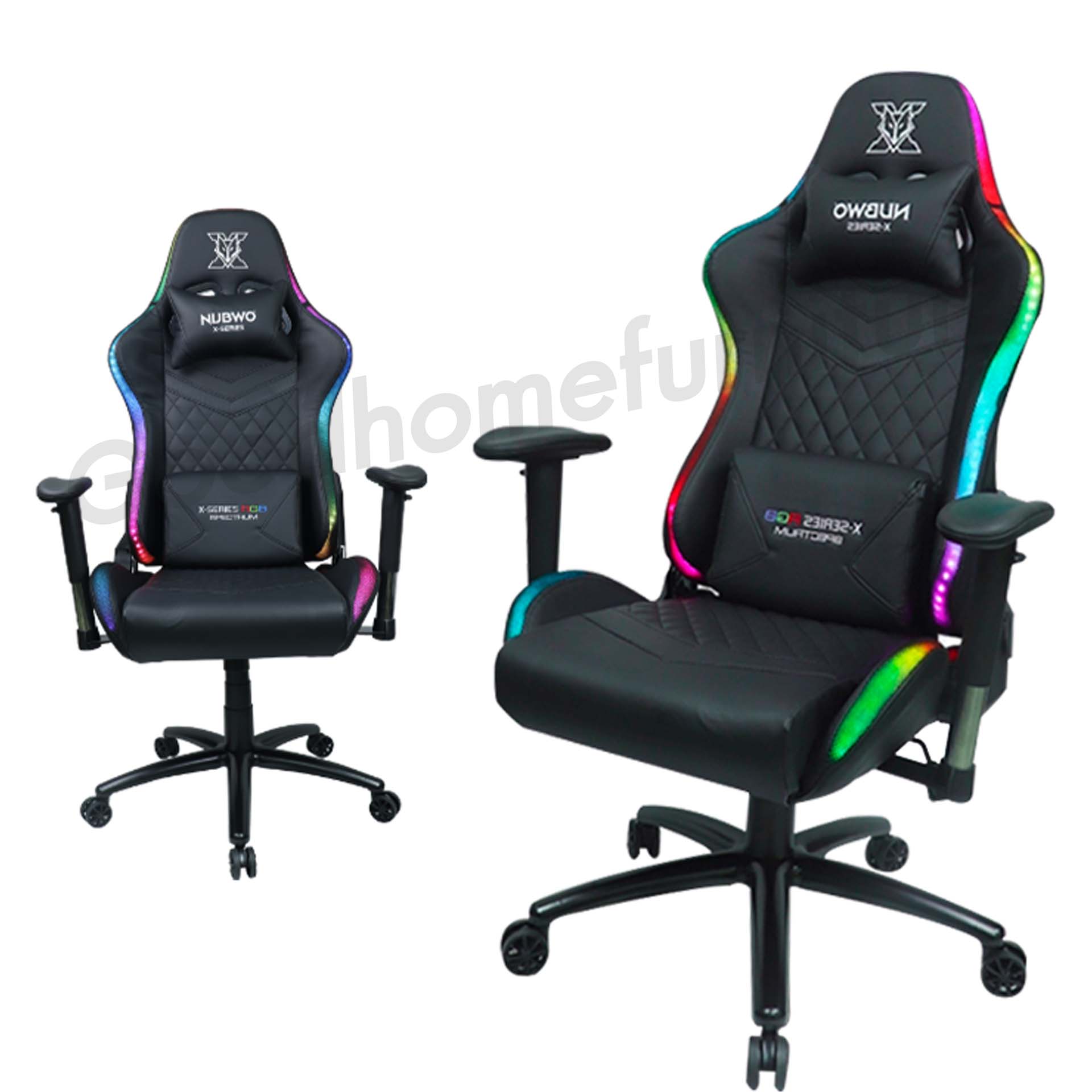 เก้าอี้เกมส์มิ่ง  รุ่น X107+RGB Spectrum