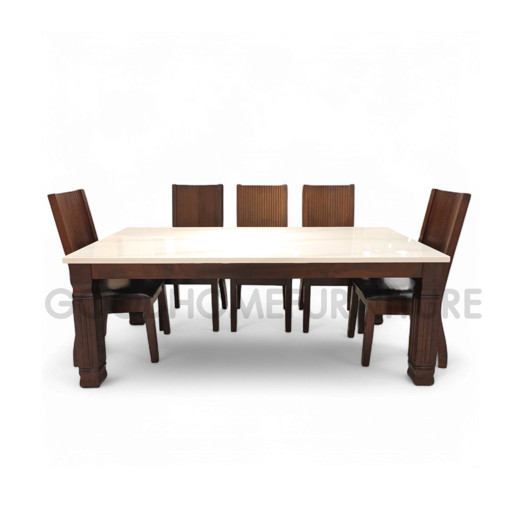 โต๊ะอาหาร 6 ที่นั่ง รุ่น แคสเซิล