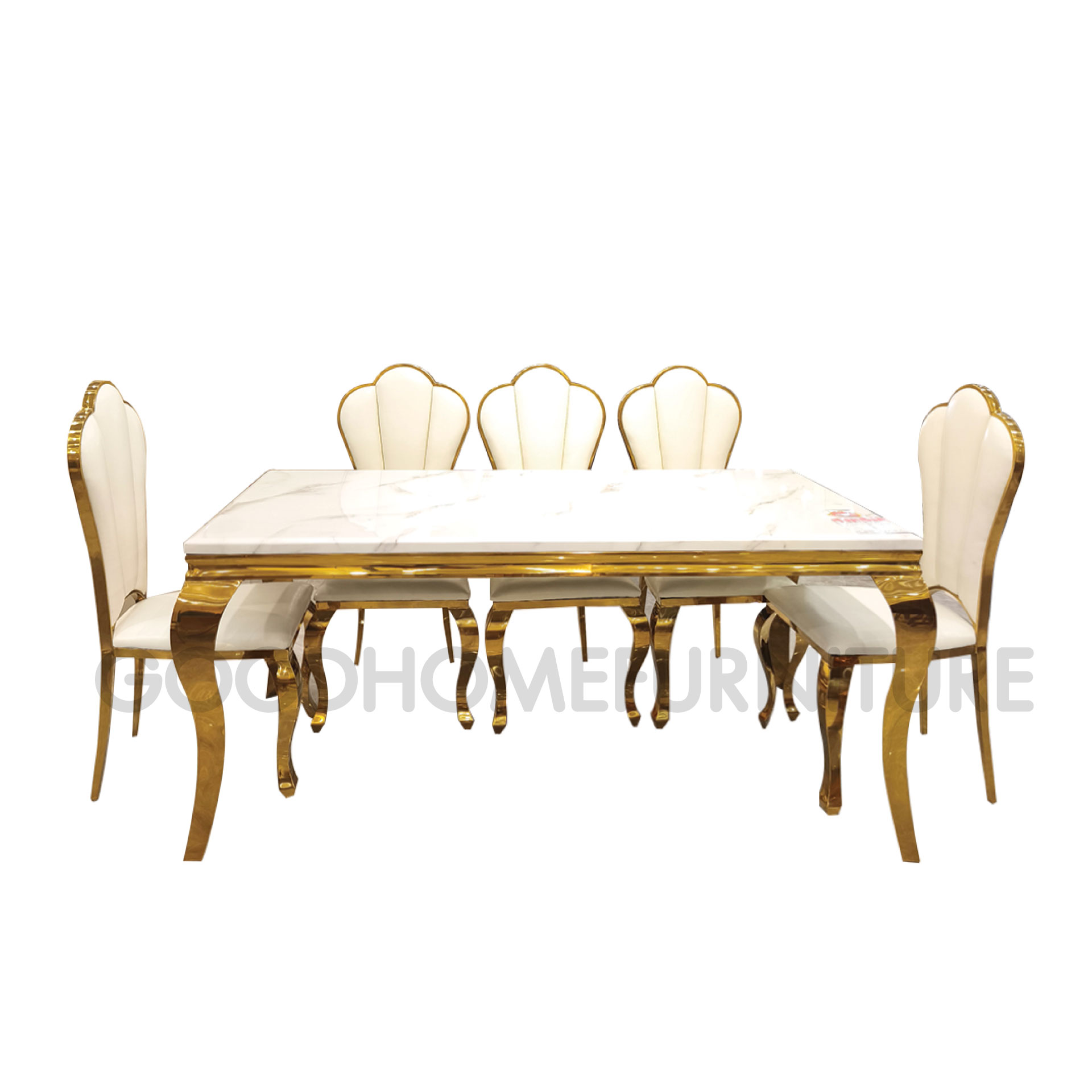 โต๊ะอาหารไม้ 6 ที่นั่ง รุ่น วีว่า