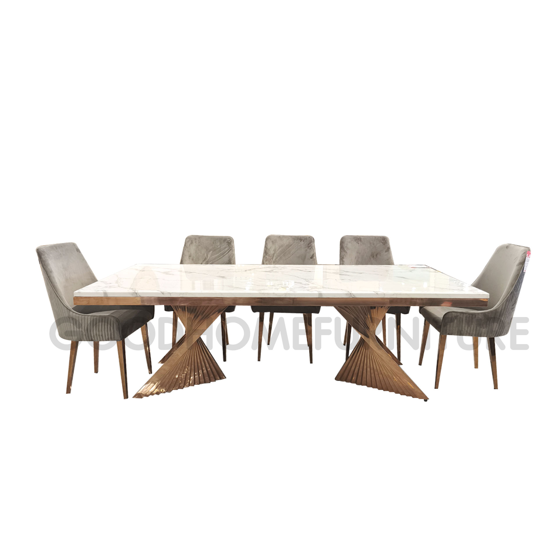 โต๊ะอาหาร 6 ที่นั่ง เบิร์ด