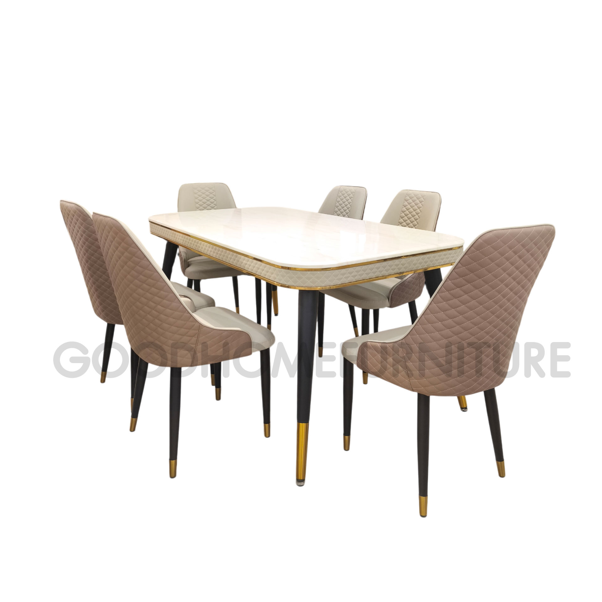 โต๊ะอาหาร 6 ที่นั่ง เบนจามิน