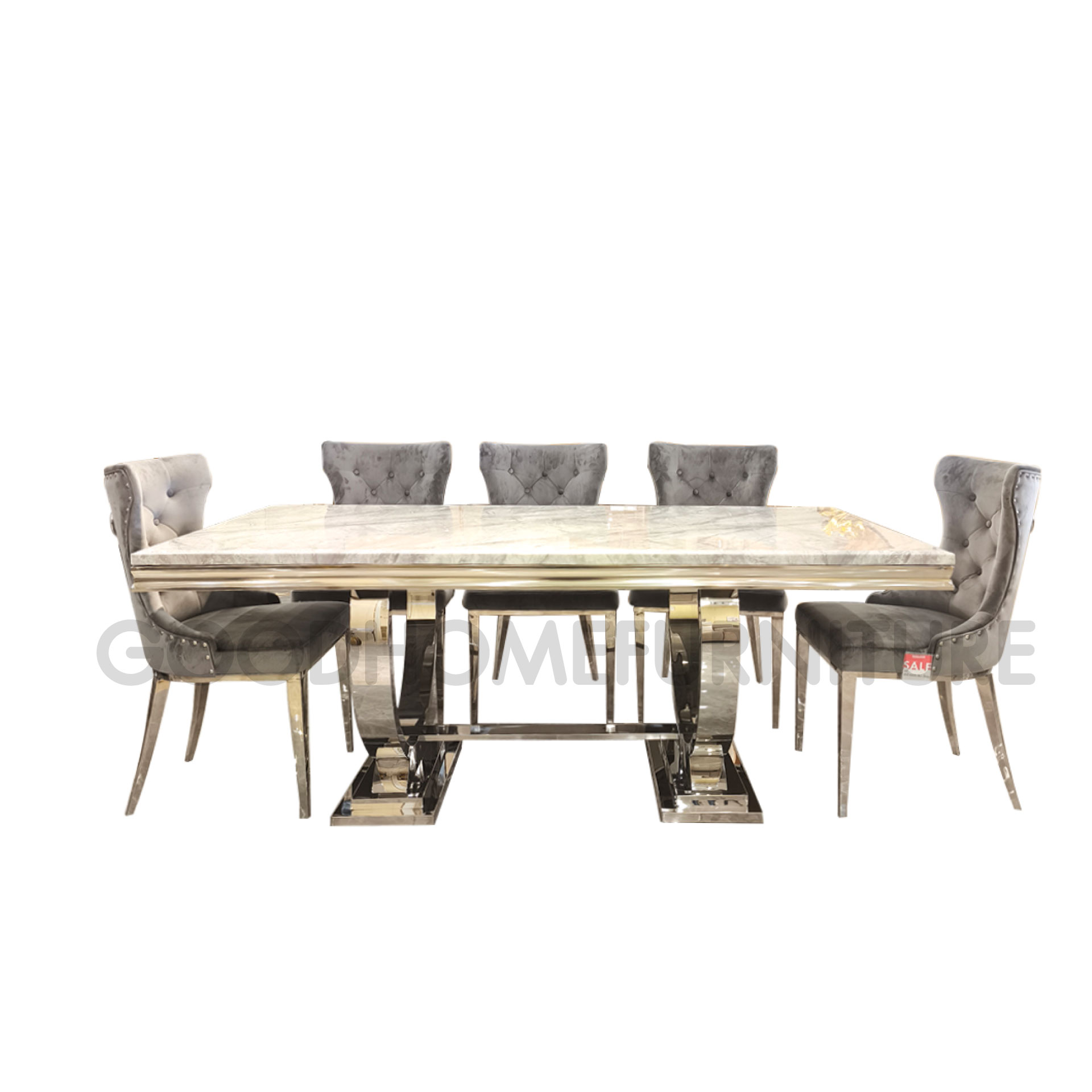 โต๊ะอาหาร 6 ที่นั่ง รุ่น อีแวน