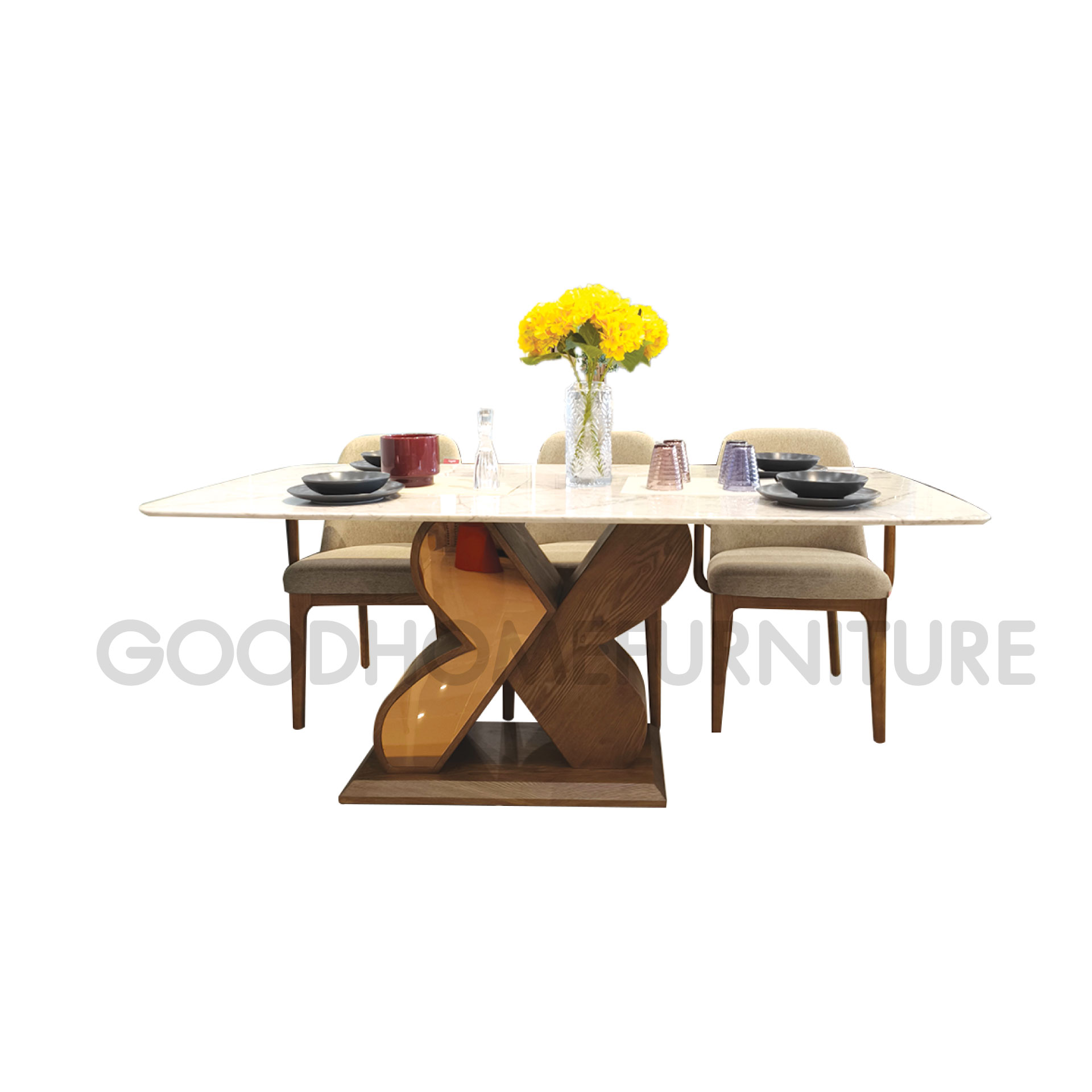 โต๊ะอาหาร 6 ที่นั่ง รุ่น เซเรน่า