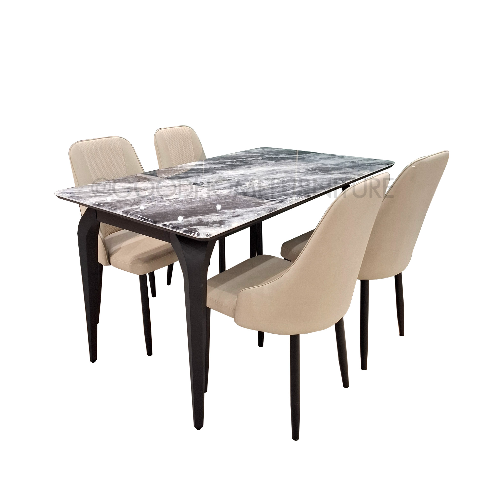 โต๊ะอาหาร 4 ที่นั่ง จาซีน