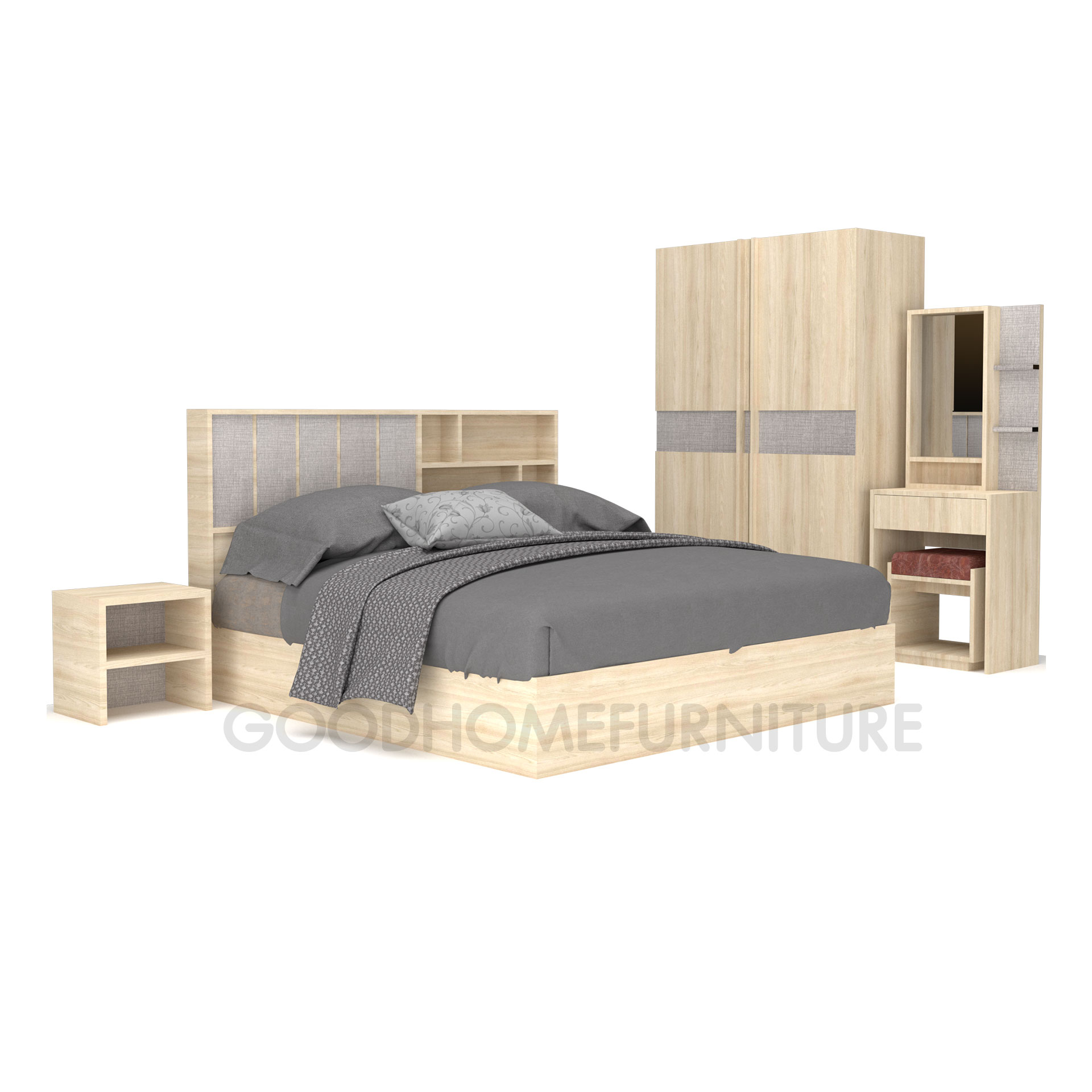 ชุดห้องนอนคลาสสิก 4+1 ชิ้น